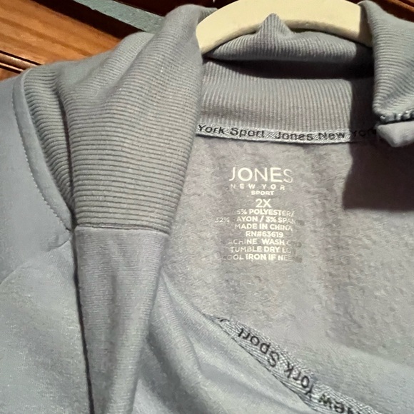 NWOT Jones of New York Sport Sweatshirt Sz. 2xl - Picture 8 of 8